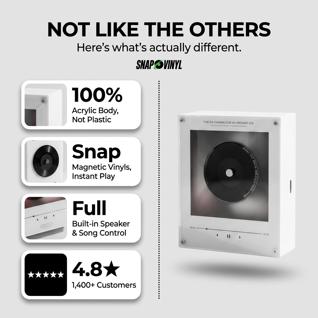 SnapVinyl™ Music Box