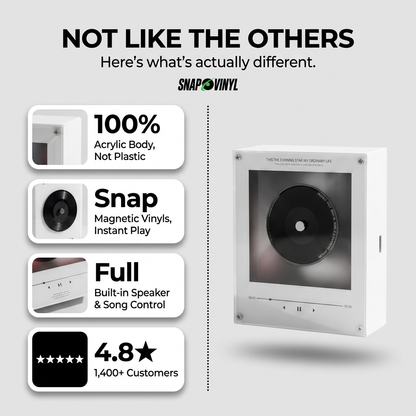 SnapVinyl™ Music Box