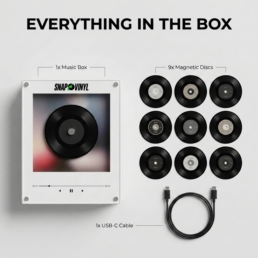 SnapVinyl™ Music Box